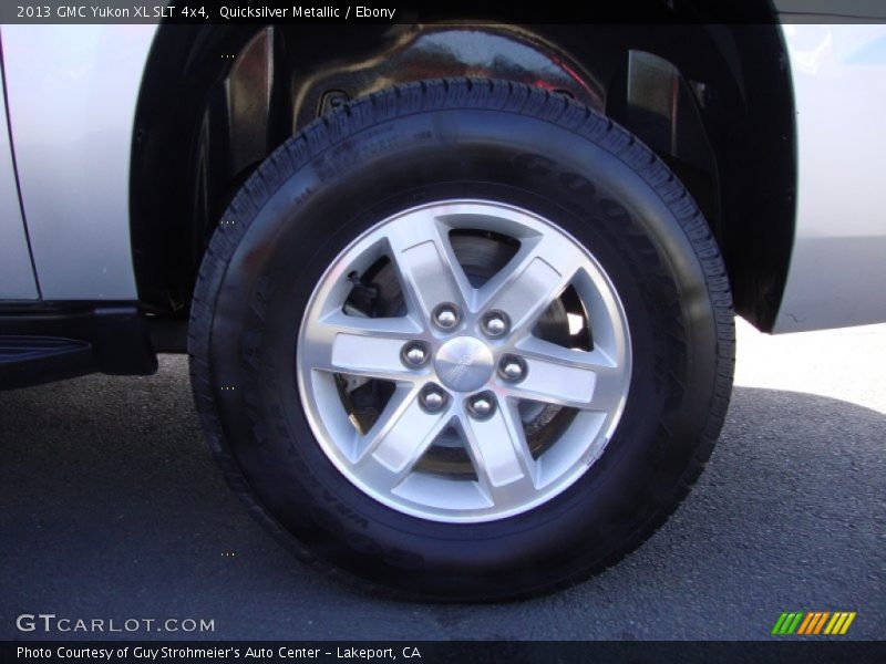Quicksilver Metallic / Ebony 2013 GMC Yukon XL SLT 4x4