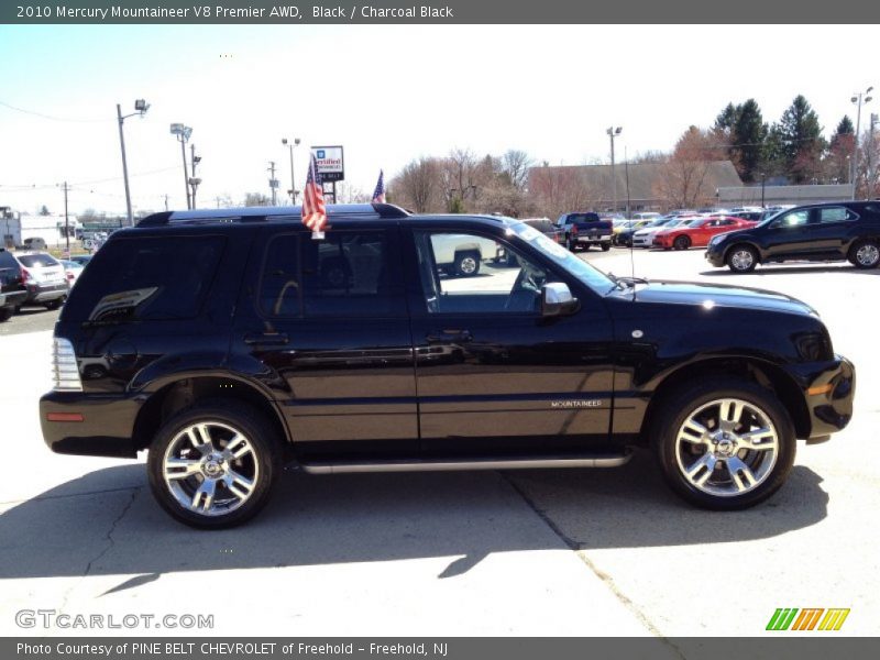 Black / Charcoal Black 2010 Mercury Mountaineer V8 Premier AWD