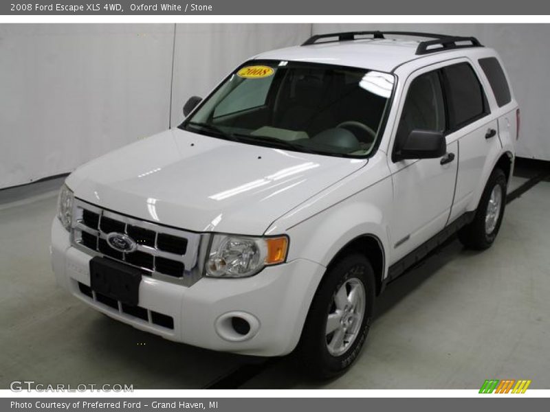 Oxford White / Stone 2008 Ford Escape XLS 4WD