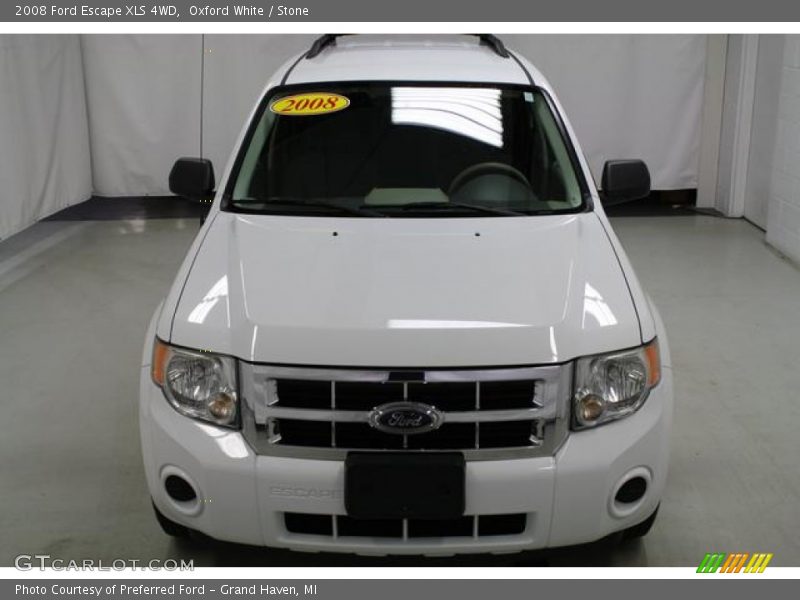 Oxford White / Stone 2008 Ford Escape XLS 4WD