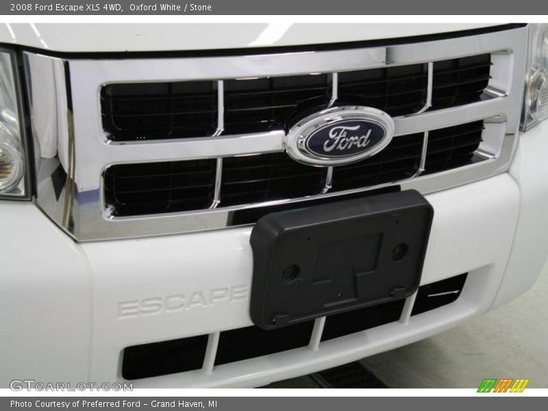 Oxford White / Stone 2008 Ford Escape XLS 4WD