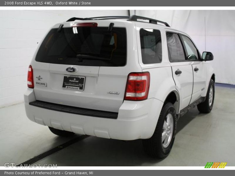 Oxford White / Stone 2008 Ford Escape XLS 4WD