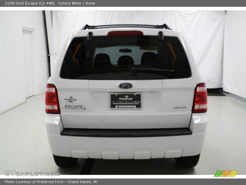 Oxford White / Stone 2008 Ford Escape XLS 4WD