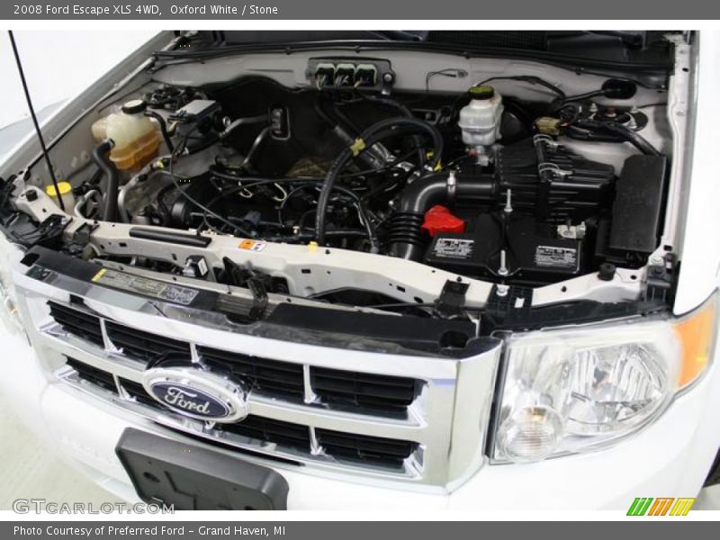 Oxford White / Stone 2008 Ford Escape XLS 4WD