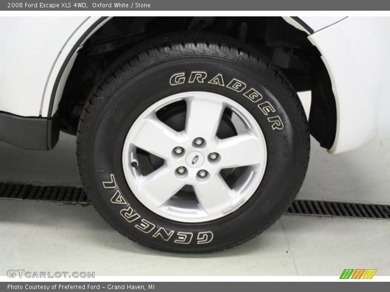 Oxford White / Stone 2008 Ford Escape XLS 4WD