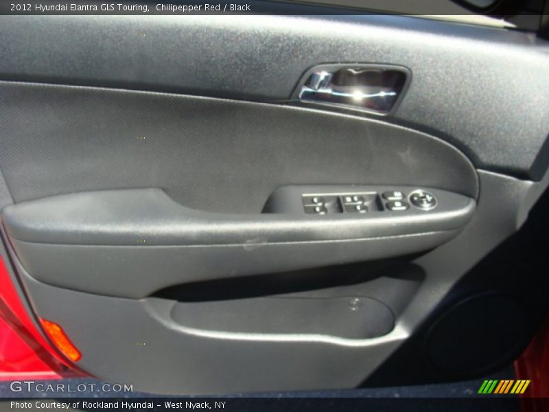 Chilipepper Red / Black 2012 Hyundai Elantra GLS Touring