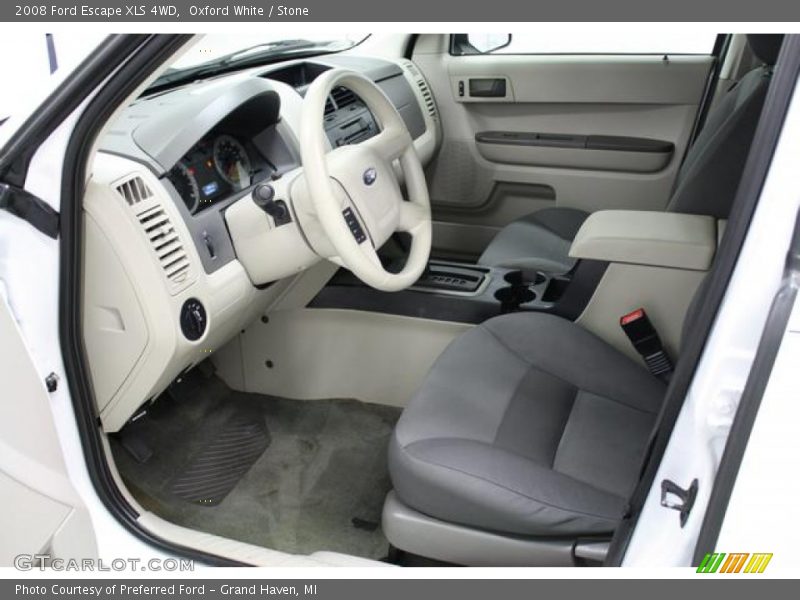 Oxford White / Stone 2008 Ford Escape XLS 4WD