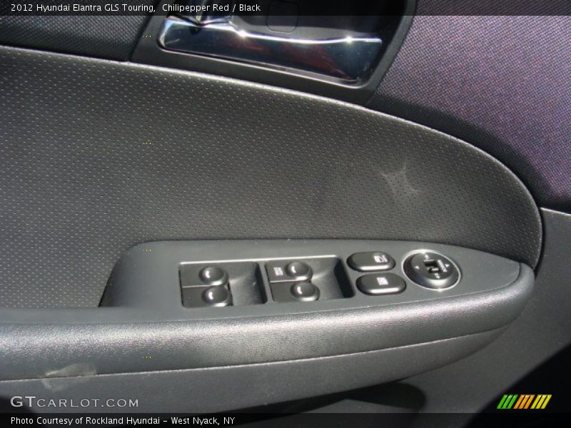Chilipepper Red / Black 2012 Hyundai Elantra GLS Touring