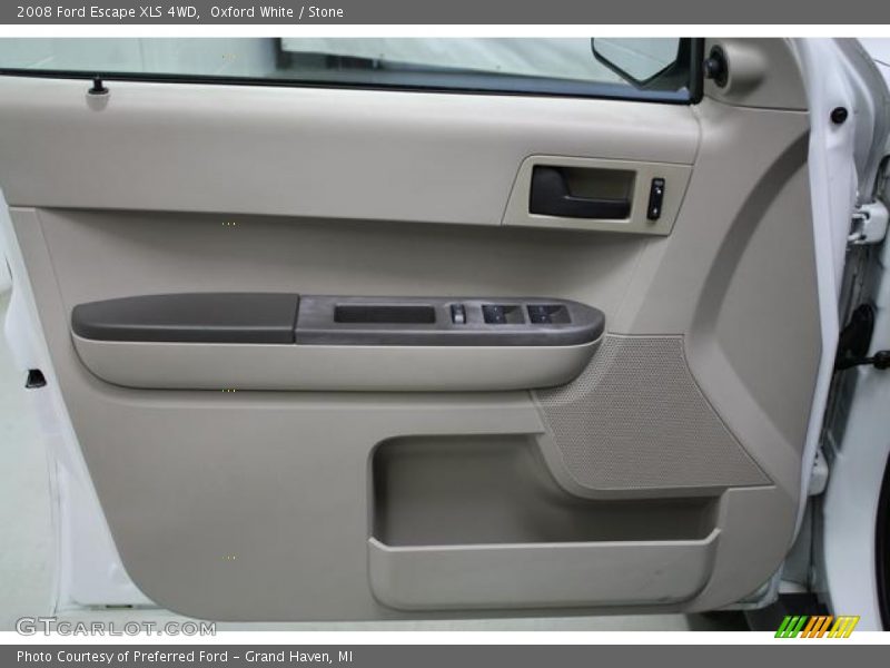 Oxford White / Stone 2008 Ford Escape XLS 4WD