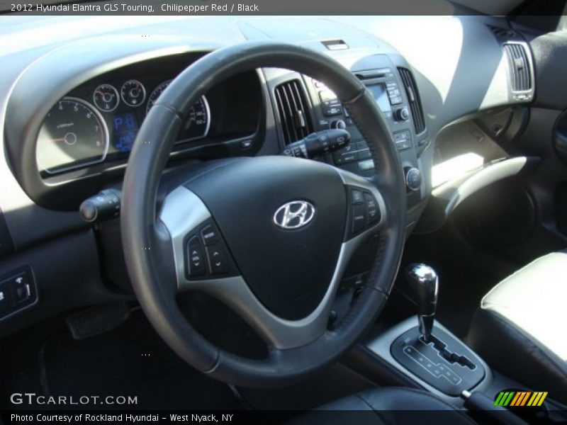 Chilipepper Red / Black 2012 Hyundai Elantra GLS Touring