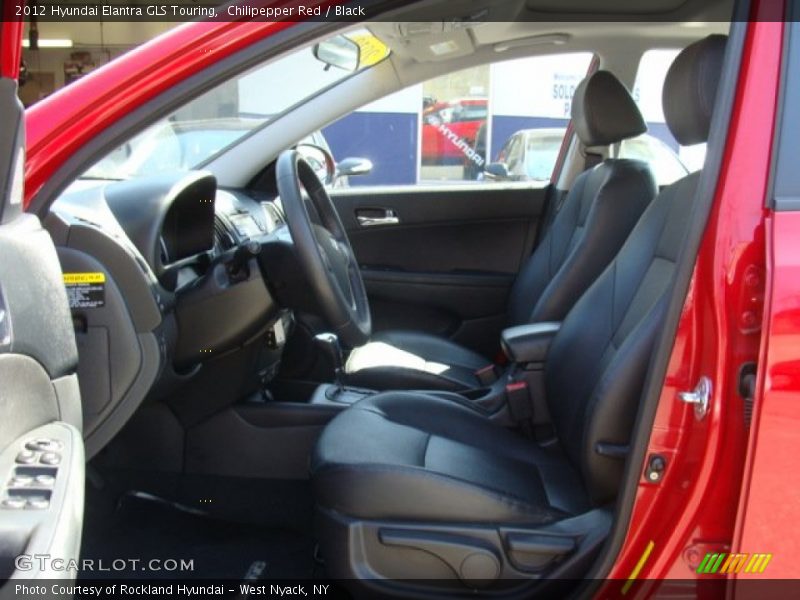 Chilipepper Red / Black 2012 Hyundai Elantra GLS Touring