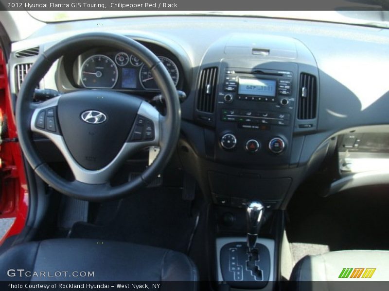 Chilipepper Red / Black 2012 Hyundai Elantra GLS Touring