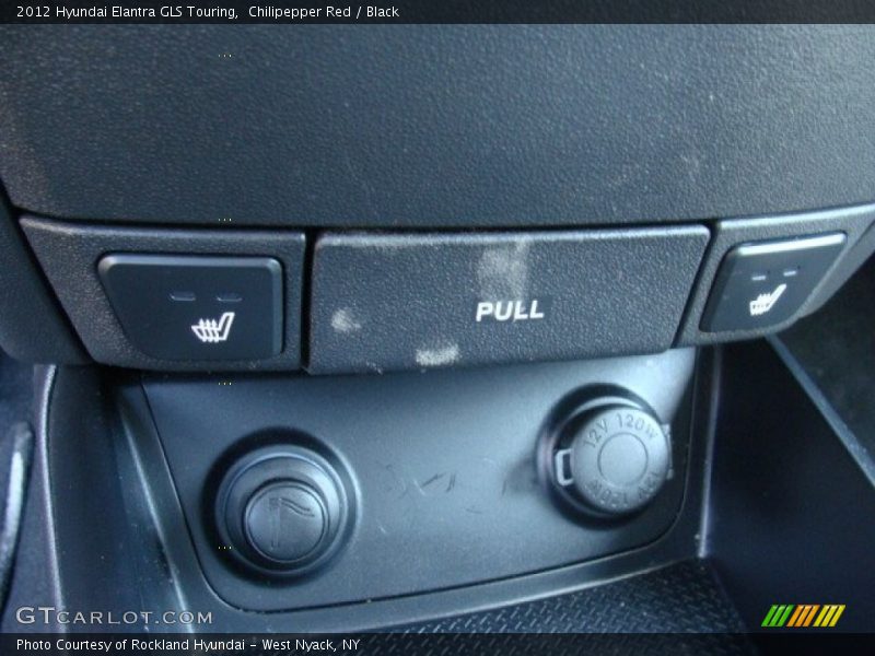 Chilipepper Red / Black 2012 Hyundai Elantra GLS Touring