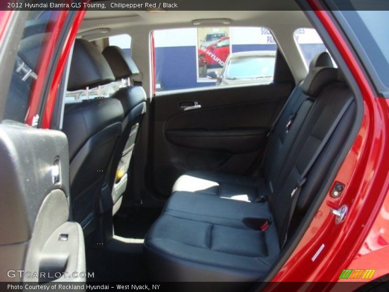 Chilipepper Red / Black 2012 Hyundai Elantra GLS Touring