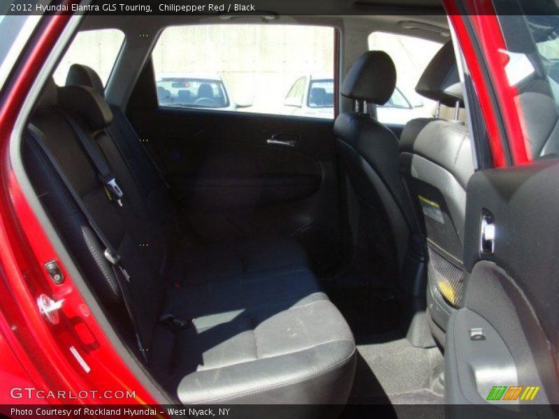 Chilipepper Red / Black 2012 Hyundai Elantra GLS Touring