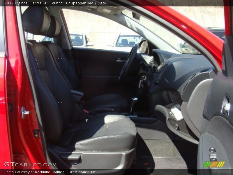 Chilipepper Red / Black 2012 Hyundai Elantra GLS Touring
