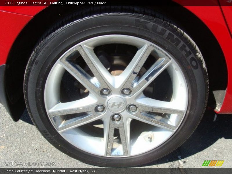 Chilipepper Red / Black 2012 Hyundai Elantra GLS Touring