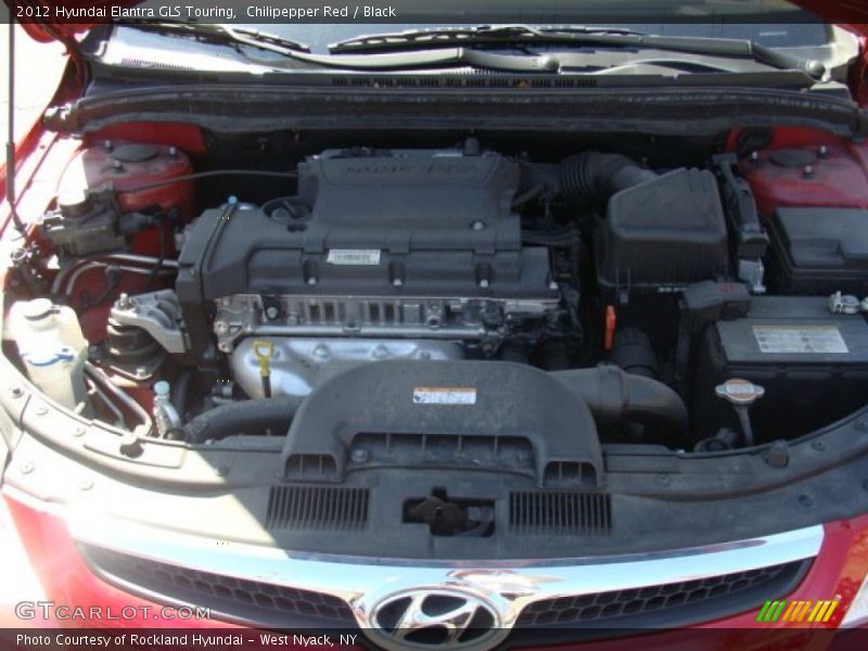 Chilipepper Red / Black 2012 Hyundai Elantra GLS Touring