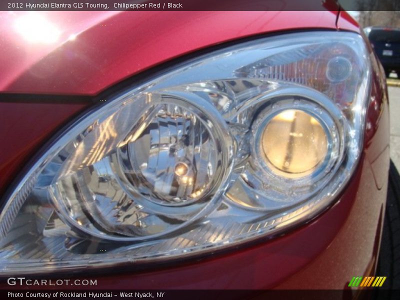 Chilipepper Red / Black 2012 Hyundai Elantra GLS Touring