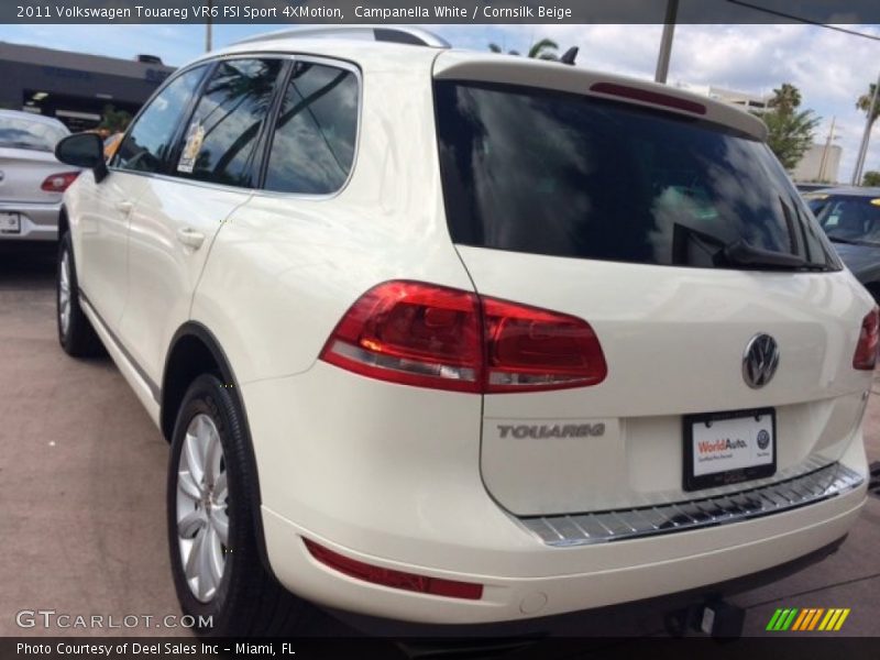 Campanella White / Cornsilk Beige 2011 Volkswagen Touareg VR6 FSI Sport 4XMotion
