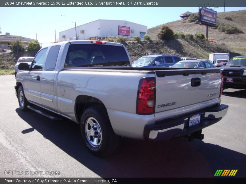 Silver Birch Metallic / Dark Charcoal 2004 Chevrolet Silverado 1500 LS Extended Cab