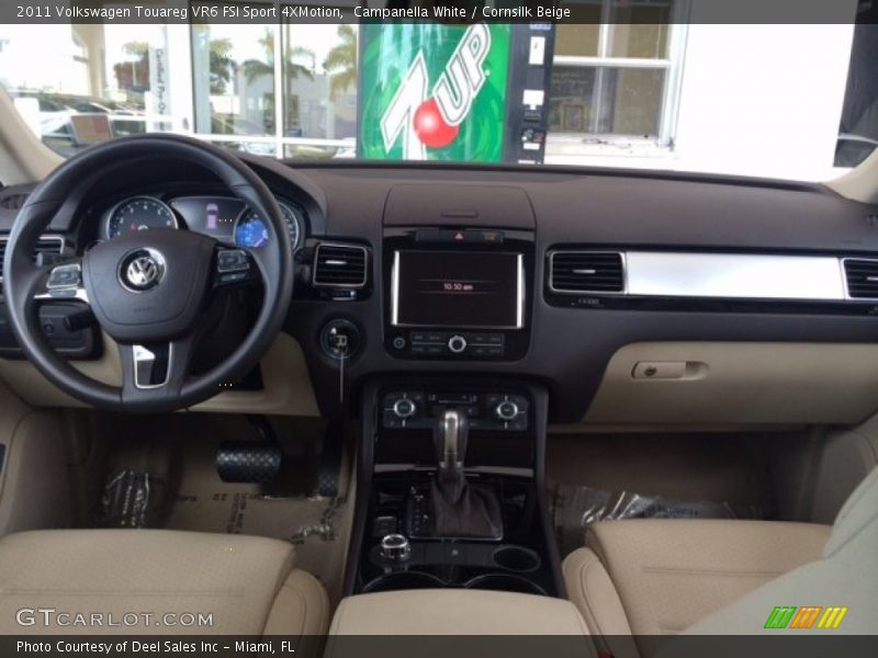 Campanella White / Cornsilk Beige 2011 Volkswagen Touareg VR6 FSI Sport 4XMotion