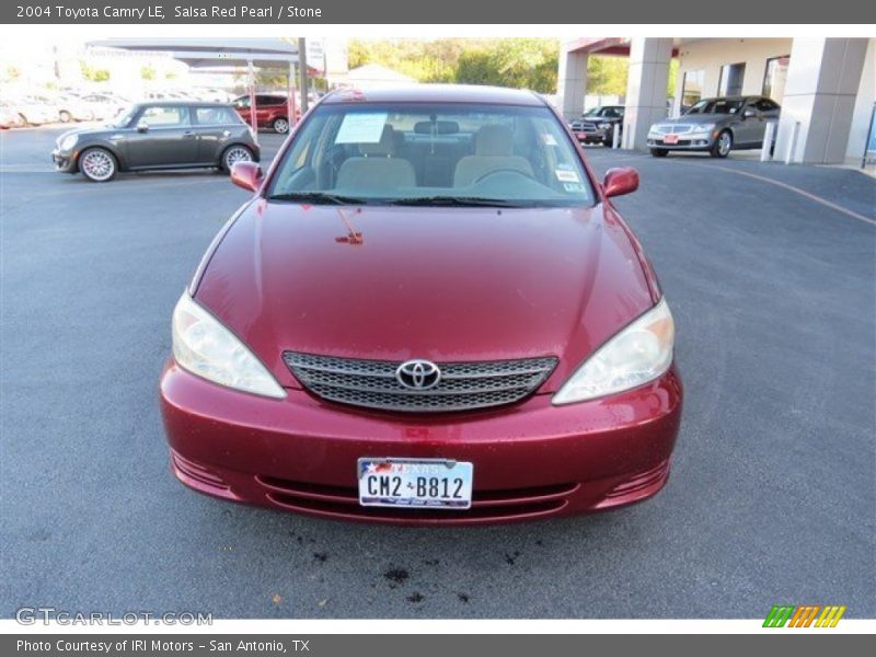 Salsa Red Pearl / Stone 2004 Toyota Camry LE