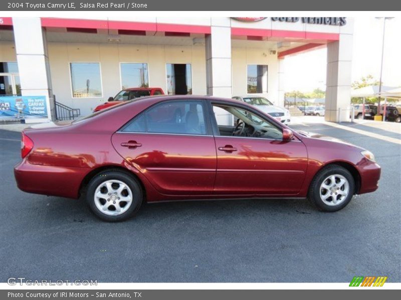 Salsa Red Pearl / Stone 2004 Toyota Camry LE