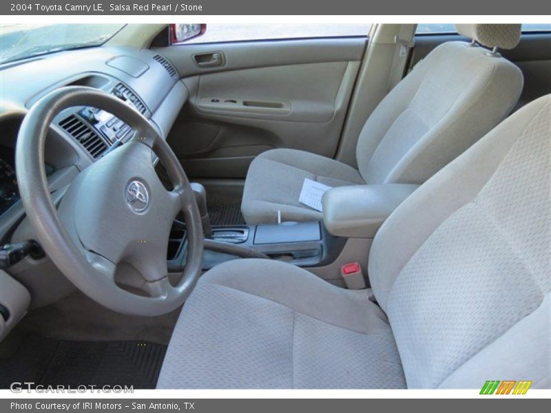 Salsa Red Pearl / Stone 2004 Toyota Camry LE