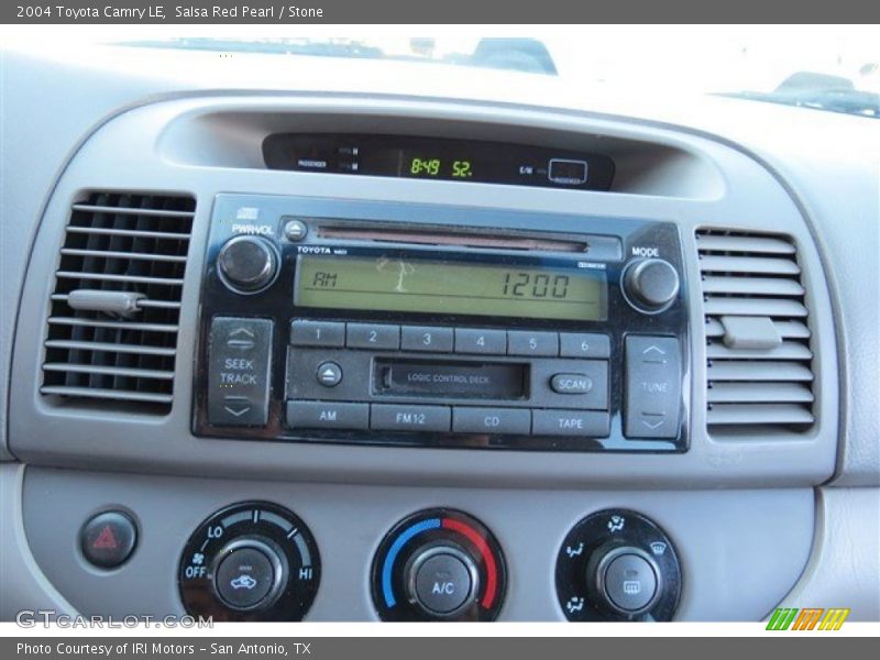 Salsa Red Pearl / Stone 2004 Toyota Camry LE