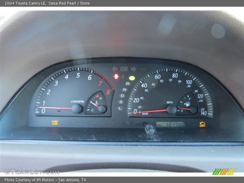 Salsa Red Pearl / Stone 2004 Toyota Camry LE