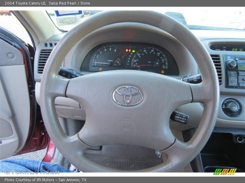 Salsa Red Pearl / Stone 2004 Toyota Camry LE