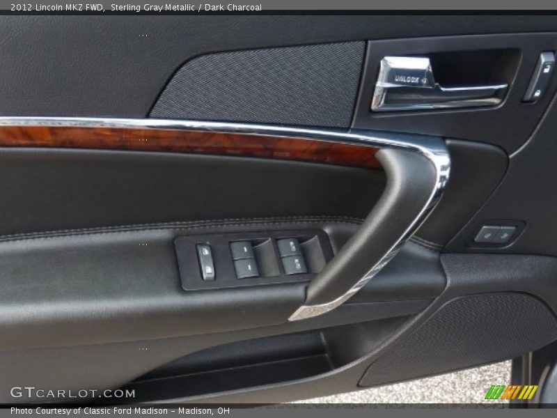 Sterling Gray Metallic / Dark Charcoal 2012 Lincoln MKZ FWD
