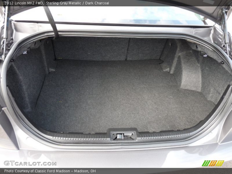 Sterling Gray Metallic / Dark Charcoal 2012 Lincoln MKZ FWD