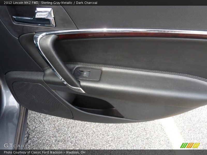 Sterling Gray Metallic / Dark Charcoal 2012 Lincoln MKZ FWD