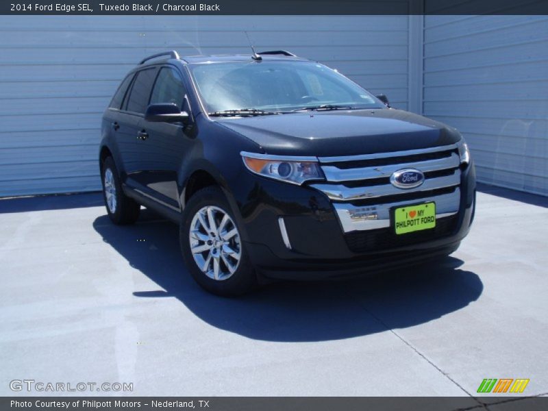 Tuxedo Black / Charcoal Black 2014 Ford Edge SEL