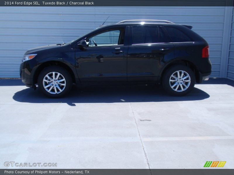 Tuxedo Black / Charcoal Black 2014 Ford Edge SEL