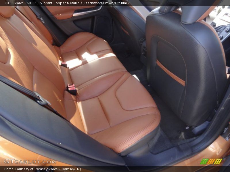 Vibrant Copper Metallic / Beechwood Brown/Off Black 2012 Volvo S60 T5