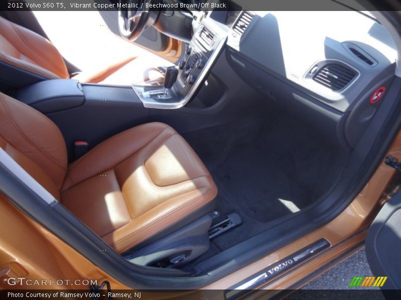 Vibrant Copper Metallic / Beechwood Brown/Off Black 2012 Volvo S60 T5