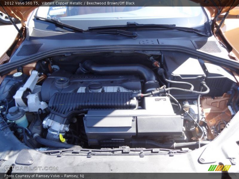 Vibrant Copper Metallic / Beechwood Brown/Off Black 2012 Volvo S60 T5