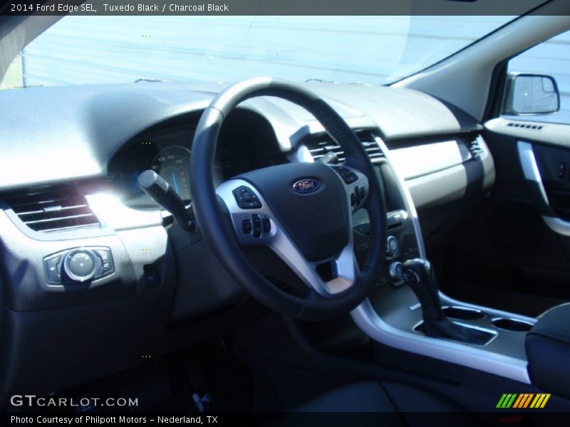 Tuxedo Black / Charcoal Black 2014 Ford Edge SEL