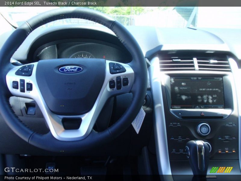 Tuxedo Black / Charcoal Black 2014 Ford Edge SEL