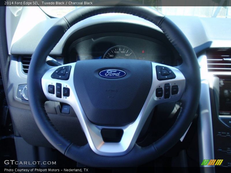 Tuxedo Black / Charcoal Black 2014 Ford Edge SEL