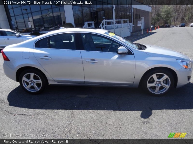 Silver Metallic / Off Black/Anthracite Black 2012 Volvo S60 T5