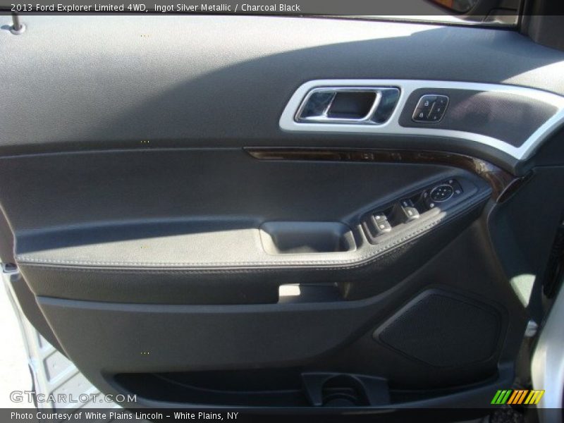 Ingot Silver Metallic / Charcoal Black 2013 Ford Explorer Limited 4WD