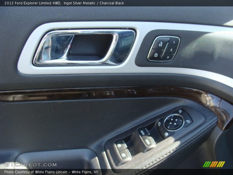Ingot Silver Metallic / Charcoal Black 2013 Ford Explorer Limited 4WD