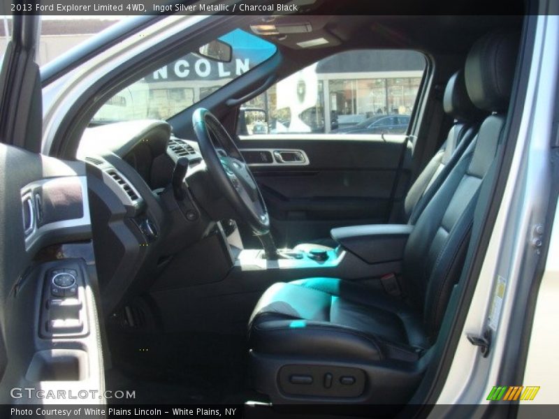 Ingot Silver Metallic / Charcoal Black 2013 Ford Explorer Limited 4WD