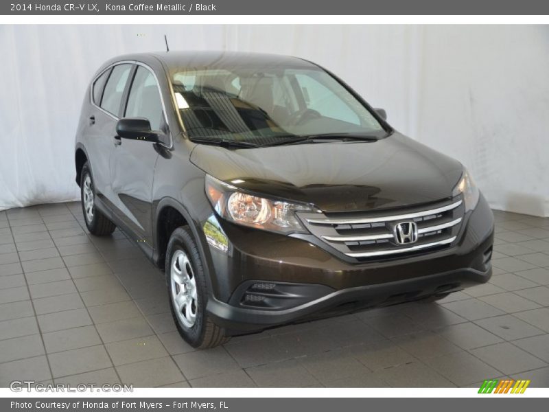 Kona Coffee Metallic / Black 2014 Honda CR-V LX