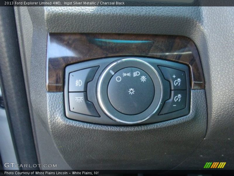Ingot Silver Metallic / Charcoal Black 2013 Ford Explorer Limited 4WD