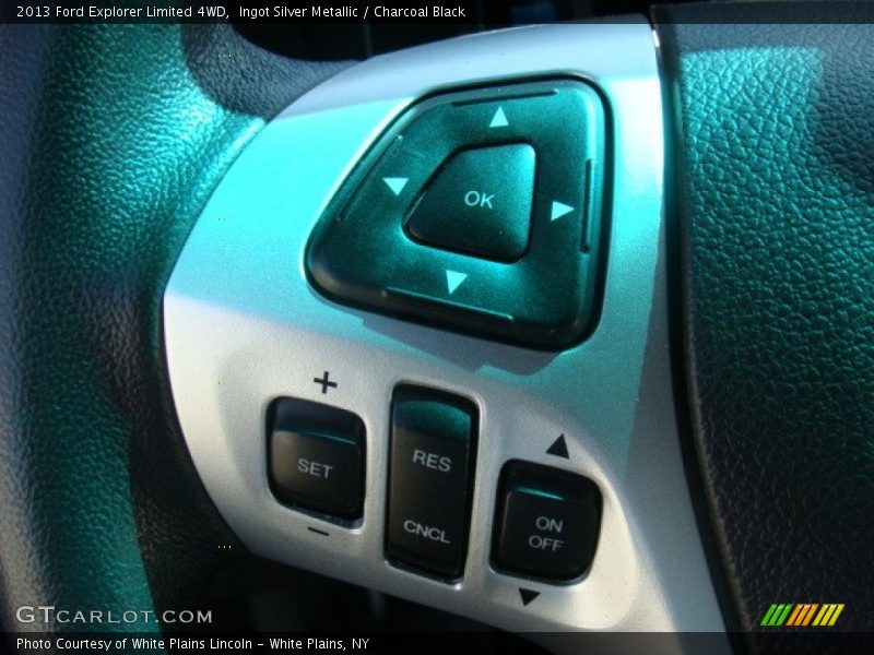 Ingot Silver Metallic / Charcoal Black 2013 Ford Explorer Limited 4WD